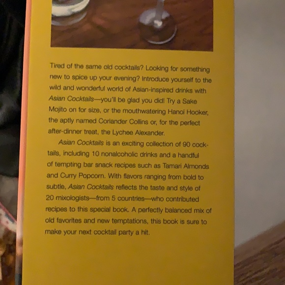 NWT! Asian Cocktails Book - Picture 5 of 12